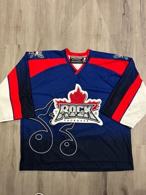 Vintage 90s Toronto Rock Lacrosse Jersey Size 56 Projoy XXL NLL Y2K LAX 2000s